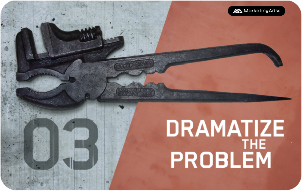 DRAMATIZE THE PROBLEM