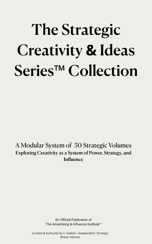 The Strategic Creativity & Ideas Series™